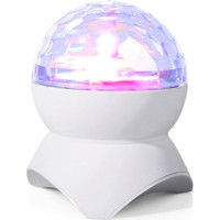 Polygold PG-1432 Işıklı Beyaz Bluetooth Hoparlör