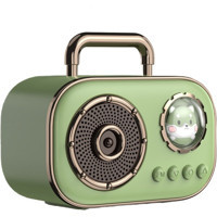 Tz Retro 5 W Radyolu Sarı Bluetooth Hoparlör