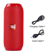 T&G TG619 10 W Radyolu Kırmızı Bluetooth Hoparlör