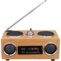 Decisive Retro 3 W Radyolu Kahverengi Bluetooth Hoparlör