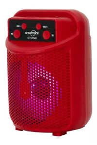 Torima GTS-1349 5 W Radyolu Işıklı Kırmızı Bluetooth Hoparlör