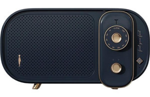 Gorgeous Retro 5 W Radyolu Mavi Bluetooth Hoparlör