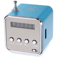 Osaladi Mini 3 W Radyolu Mavi Bluetooth Hoparlör