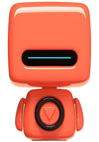 Averantis Robot 2 W Turuncu Bluetooth Hoparlör