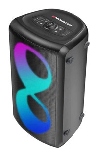 Monster Cycle Plus 120 W Işıklı Siyah Bluetooth Hoparlör