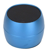 Lazmin112 Mini Işıklı Mavi Bluetooth Hoparlör