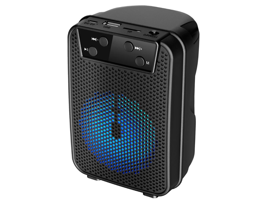 Torima GTS-1345 5 W Radyolu Işıklı Siyah Bluetooth Hoparlör