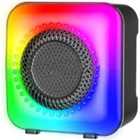 Gaman New 1373 5 W Radyolu Işıklı Siyah Bluetooth Hoparlör