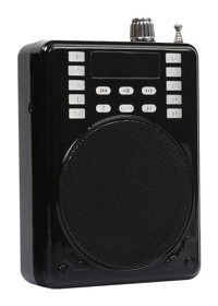 Ultratekno KTX 1601 5 W Radyolu Siyah Bluetooth Hoparlör