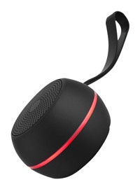 Tfixol Mini 5 W Işıklı Siyah Bluetooth Hoparlör