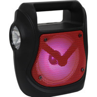 Ultratekno GTS 1535 5 W Radyolu Işıklı Siyah Bluetooth Hoparlör