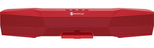 New Rixing NR-7011 5 W Kırmızı Bluetooth Hoparlör