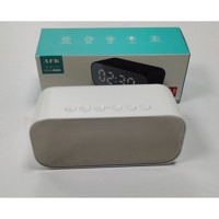 Chunkyated Dijital Saat 3 W Radyolu Işıklı Gri Bluetooth Hoparlör