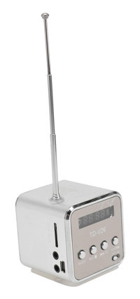 Jojofuny Mini Radyolu Mavi Bluetooth Hoparlör