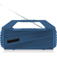 New Rixing NR-4025FM 5 W Mavi Bluetooth Hoparlör