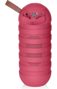 New Rixing NR-3025 5 W Kırmızı Bluetooth Hoparlör