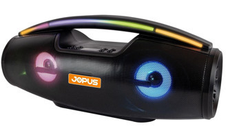Jopus Joibox Major Plus Radyolu Işıklı Siyah Bluetooth Hoparlör
