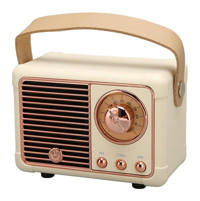 Shanrya Retro 3 W Beyaz Bluetooth Hoparlör