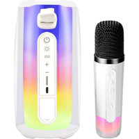 Newface Pluse 7 5 W Işıklı Beyaz Bluetooth Hoparlör