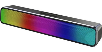 Gorgeous Çerçeve 5 W Işıklı Siyah Bluetooth Hoparlör