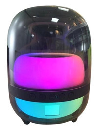 Kangrui-HB Akıllı Ampul 5 W Siyah Bluetooth Hoparlör