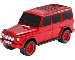 Wester WS-591 Jeep Oto G63 10 W Radyolu Işıklı Kırmızı Bluetooth Hoparlör