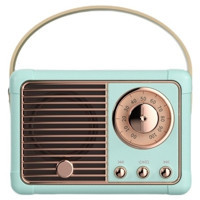 Magiceham Retro 5 W Radyolu Yeşil Bluetooth Hoparlör