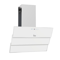 Teka TVT 90 270 W 800 m3/h 90 cm Cam Karbon Filtreli Bacalı Duvar Tipi Davlumbaz Beyaz