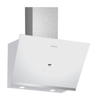 Siemens LC67KPJ20T 210 W 700 m3/h 60 cm Cam Bacalı Duvar Tipi Davlumbaz Beyaz