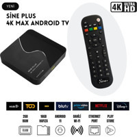 Sine Plus 16 GB Kapasiteli 2 GB Ram Wifi 4K Android TV Box