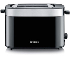 Severin AT 9264 2 Dilim Kırıntı Tepsili Telli 800 W Siyah Ekmek Kızartma Makinesi