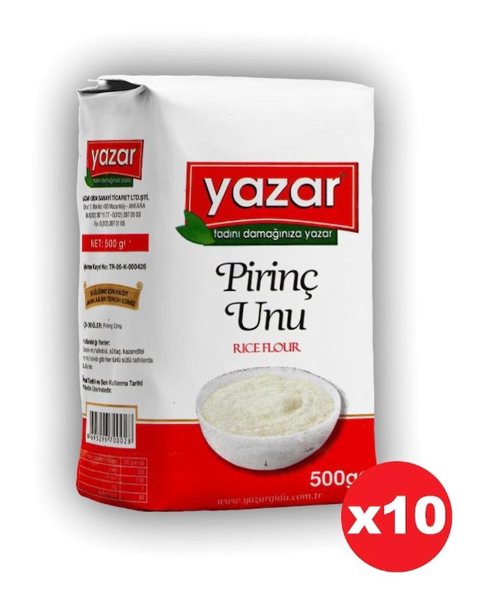 Yazar Pirinç Unu 10x500 gr