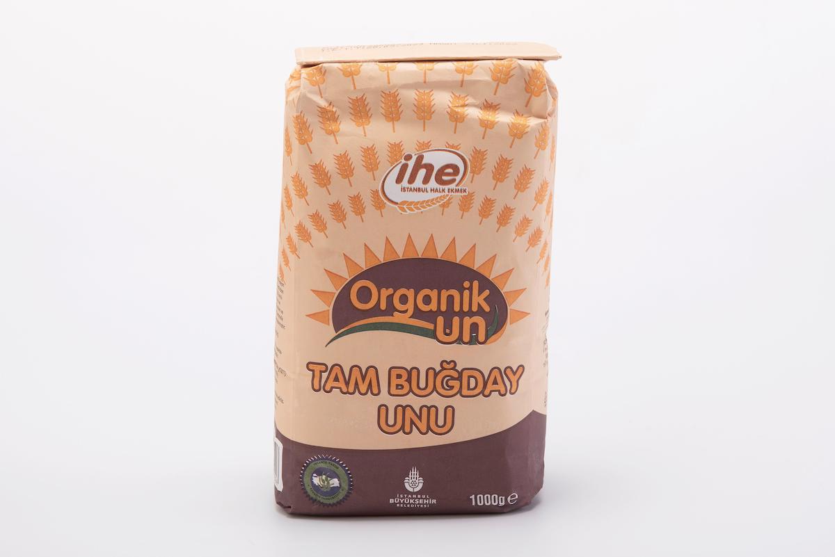 İhe Organik Tam Buğday Unu 6x1 kg
