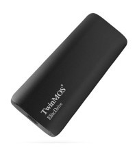 Twinmos External 512 GB USB Type C USB 3.2 Taşınabilir SSD Dark Grey