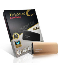 Twinmos External 512 GB USB Type C USB 3.2 Taşınabilir SSD Gold