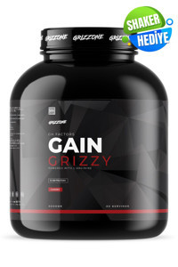 Grızzone Gaın Grızzy 30 Servis Kilo Aldırıcı Gainer 3000 gr Toz