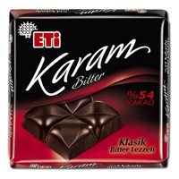 Eti Karam %54 Kakao Bitter Çikolata 60 gr