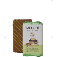 Melodi Dubai Resitali Antep Fıstığı-Kadayıf Sütlü Çikolata 90 gr 10'lu