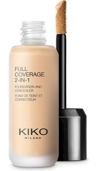 Kiko Milano Full Coverage 2-In-1 Yüz Krem Likit Kapatıcı