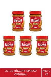 Lotus Biscoff Smooth Karamelize Bisküvi Kreması 5x400 gr