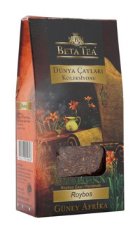 Beta Tea Dünya Çayları Serisi Rooibos Portakal Aromalı Dökme Bitki Çayı 50 gr