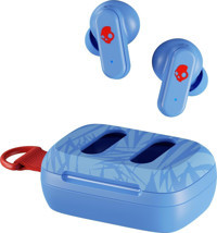 Skullcandy Dime 3 Android & iOS Uyumlu Tek Mikrofonlu Silikonlu Kablosuz Kulak İçi Bluetooth Kulaklık Mavi