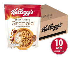 Kellogg's Bademli-Hurmalı Granola 10x250 gr