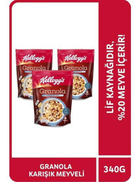 Kellogg's Karışık Meyveli Granola 3x340 gr