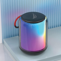 Nautica S140 Işıklı Taşınabilir Siyah Bluetooth Hoparlör