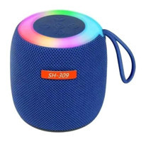 Concord SH-309 3 W Işıklı Taşınabilir Lacivert Bluetooth Hoparlör