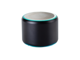 Logia Mini 5 W Işıklı Taşınabilir Siyah Bluetooth Hoparlör