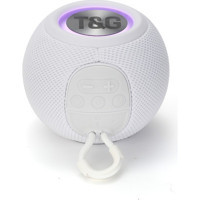 Lebeigo TG337 Işıklı Taşınabilir Beyaz Bluetooth Hoparlör