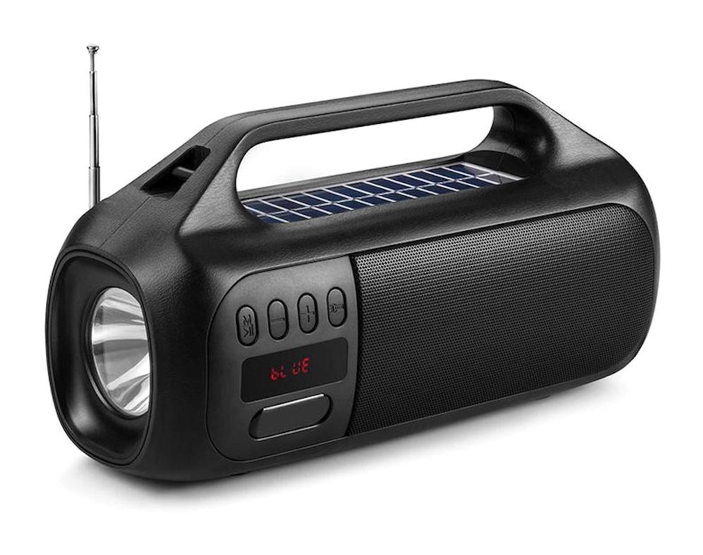 Concord YGA7 Radyolu Taşınabilir Siyah Bluetooth Hoparlör
