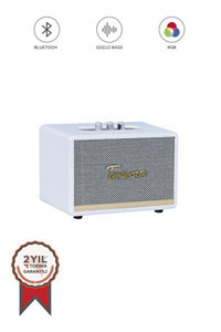 Torima D35 20 W Taşınabilir Beyaz Bluetooth Hoparlör